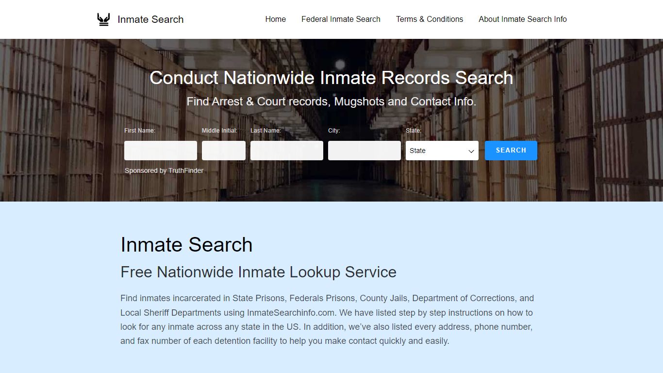 Free Tennessee Inmate Lookup – DOC Inmate Locator